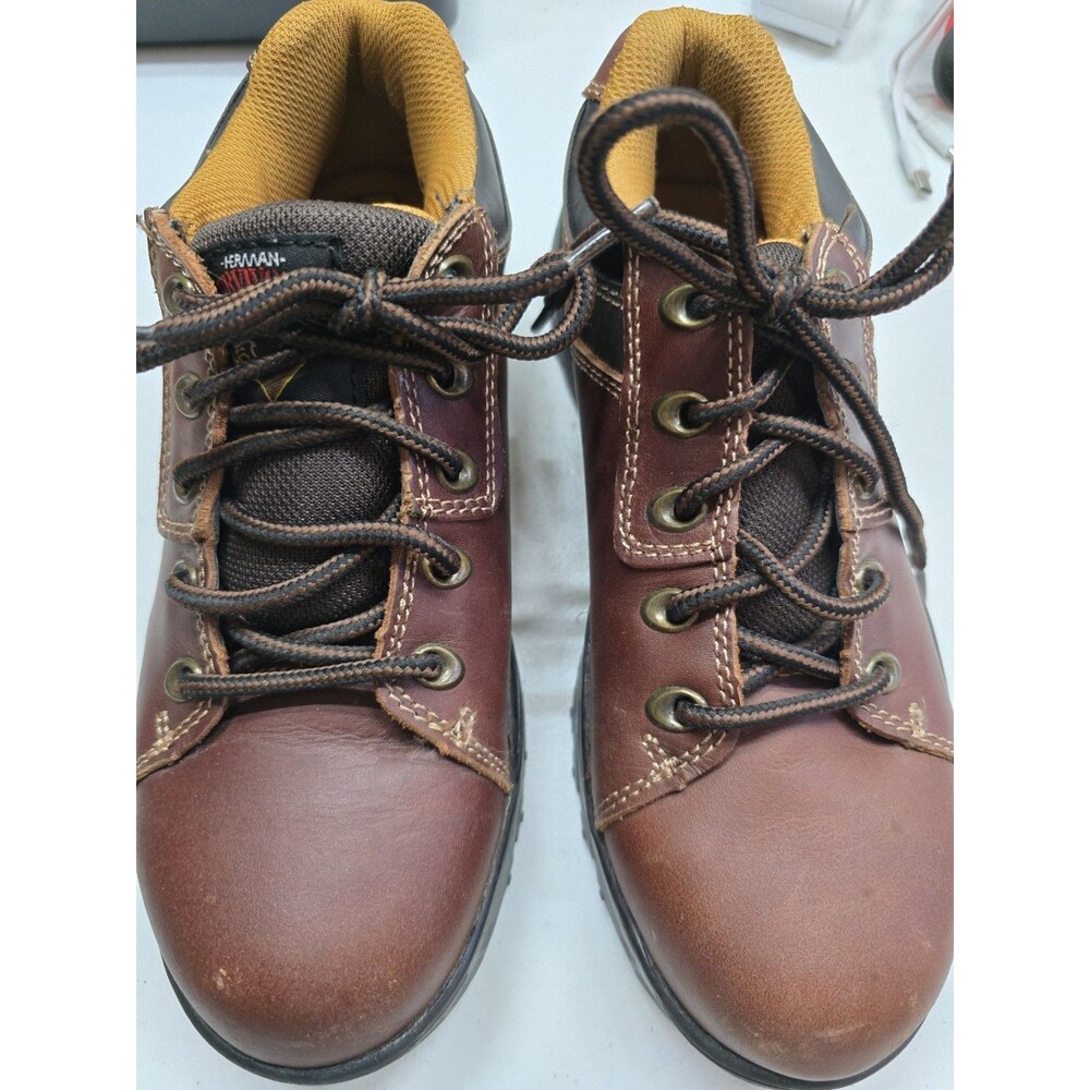 Herman Survivors Professional Series Womens 6.5 Steel Toe Work Shoes Raylen EUC